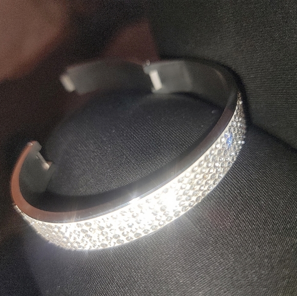 Stainless Steel Bangle Bracelet - Picture 1 of 6